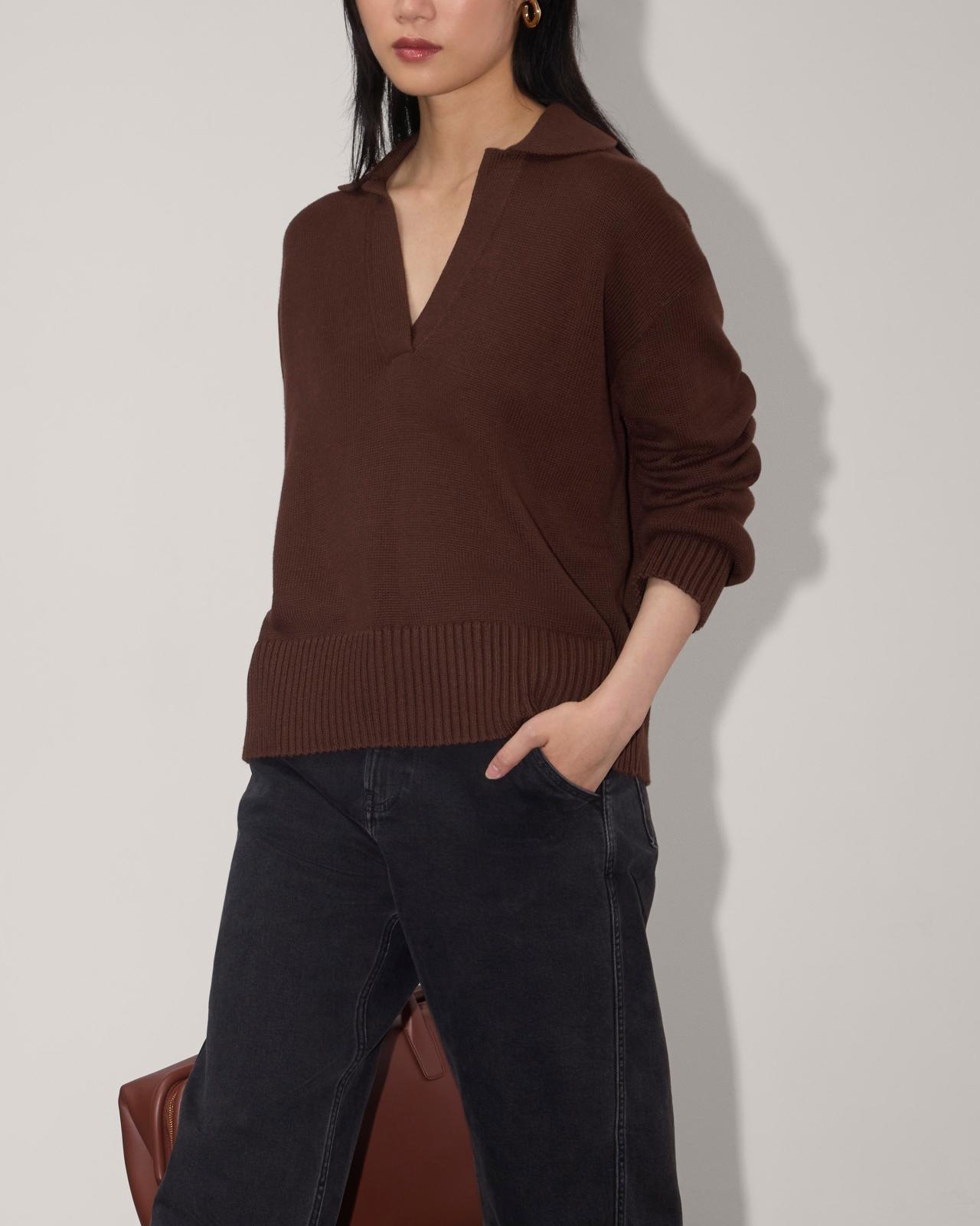 The Boxy Polo in Everyday Cotton Product Image