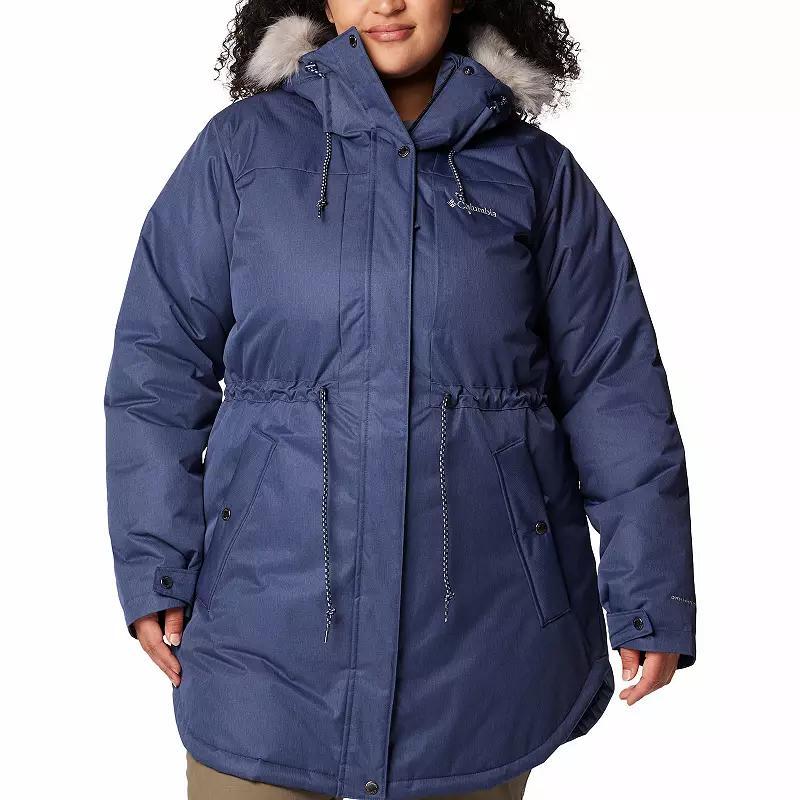 Plus Size Columbia Suttle Mountain™ II Mid Insulated Jacket, Women's, Size: 3XL, Stone Green Product Image