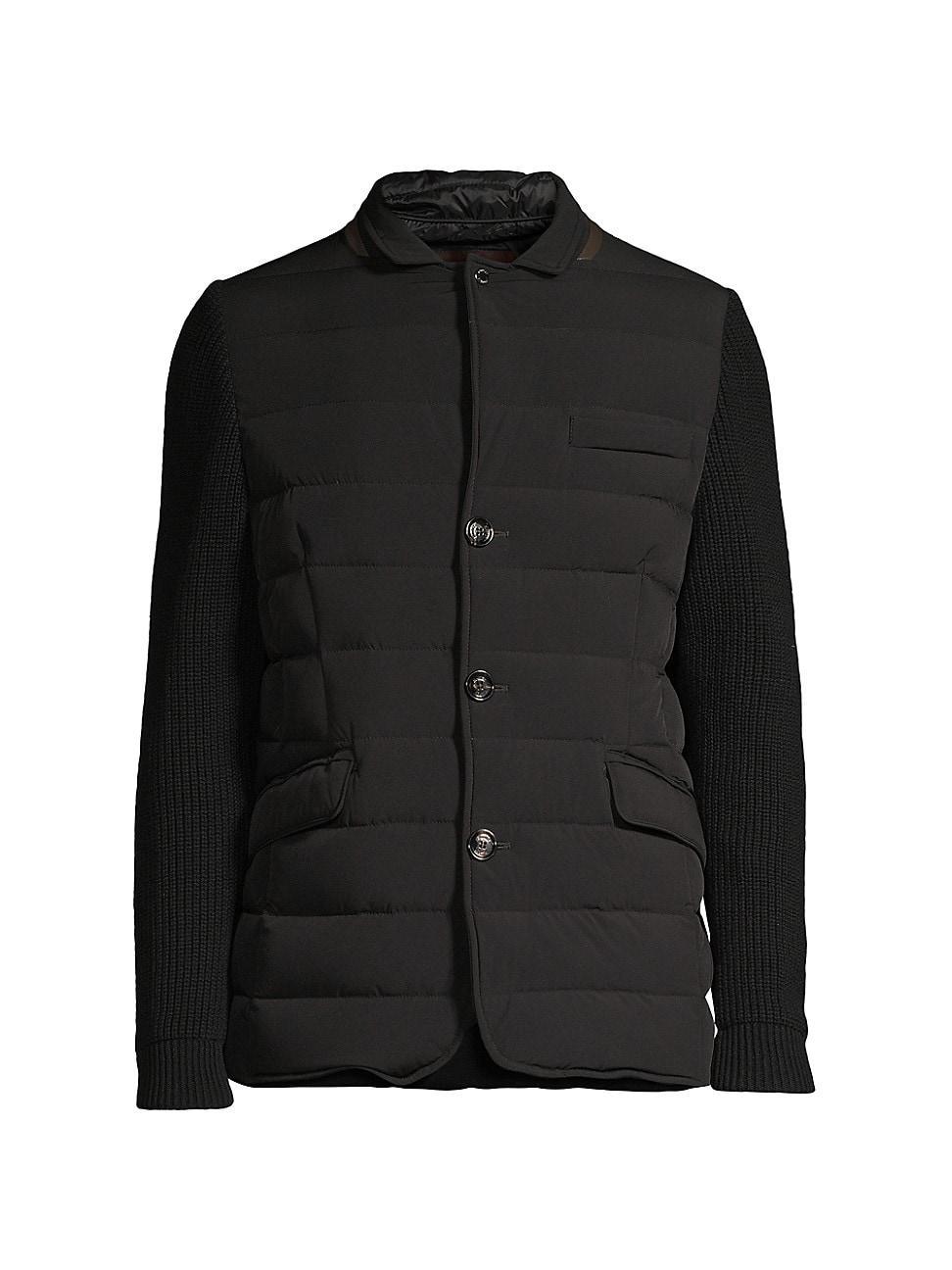 Mens Moorer Rogers Quilted Jacket Product Image