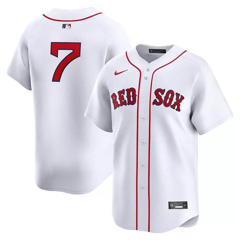Men's Nike Rafael Devers White Boston Red Sox Home Limited Player Jersey, Size: 2XL Product Image
