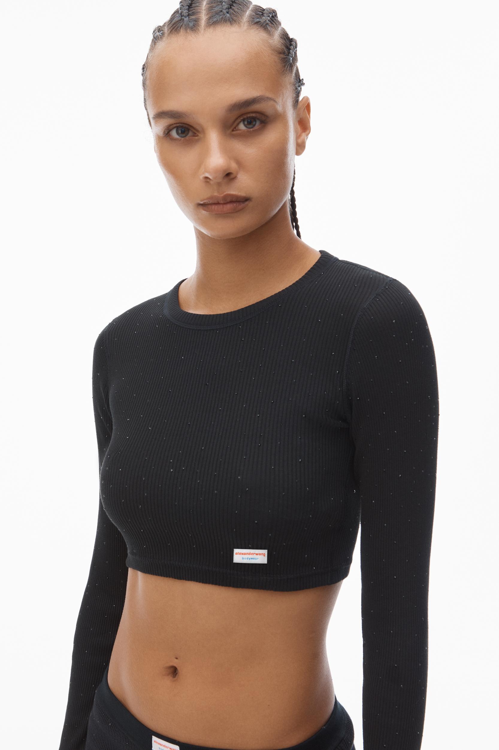 Crysal Hotfix Cami Dress In Waffle Knit Product Image