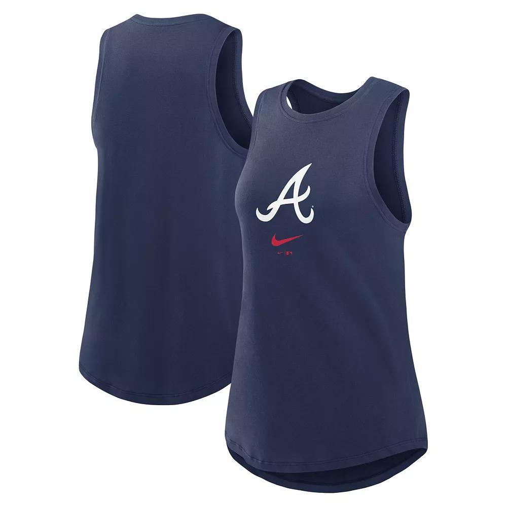 Women's Nike Brown San Diego Padres Legacy Icon High Neck Fashion Tank Top, Size: Large Product Image