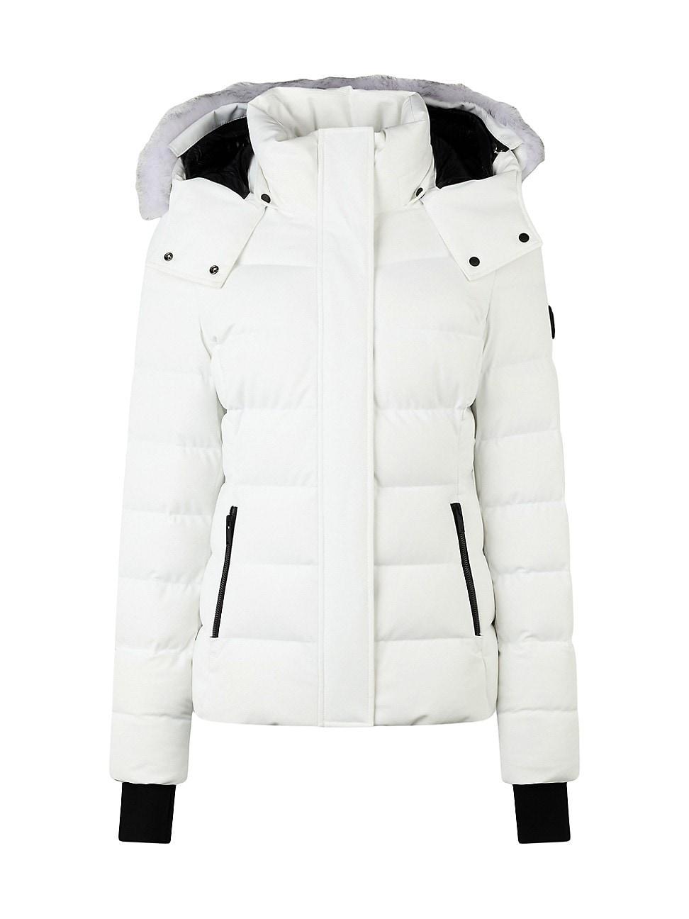 Womens Betta Shearling-Lined Puffer Jacket Product Image