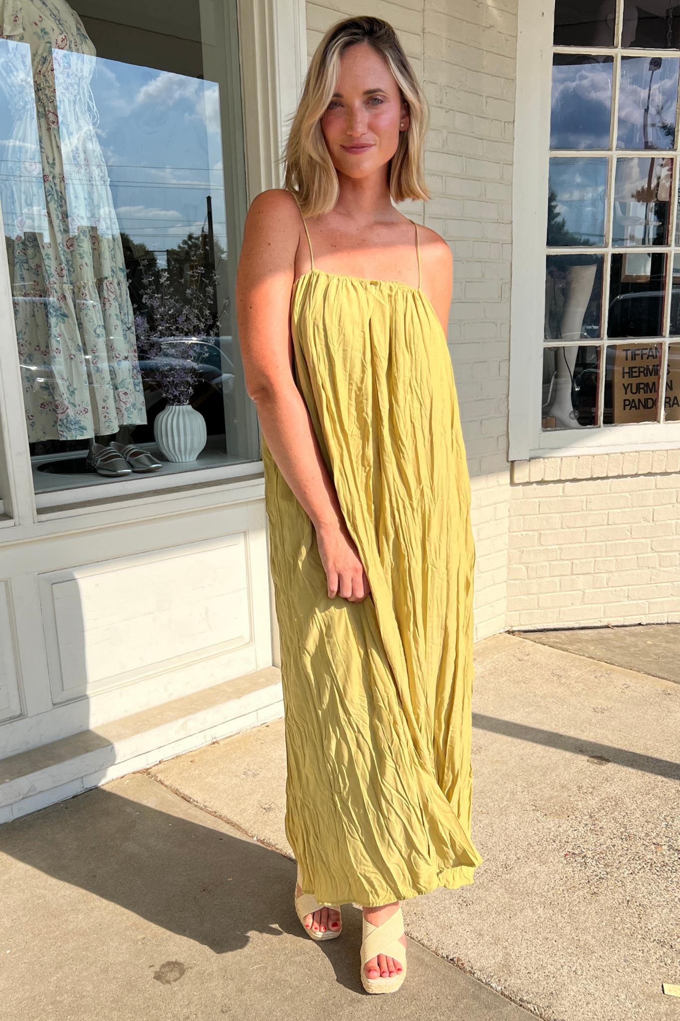 Golden Hour Sleeveless Maxi Dress Product Image