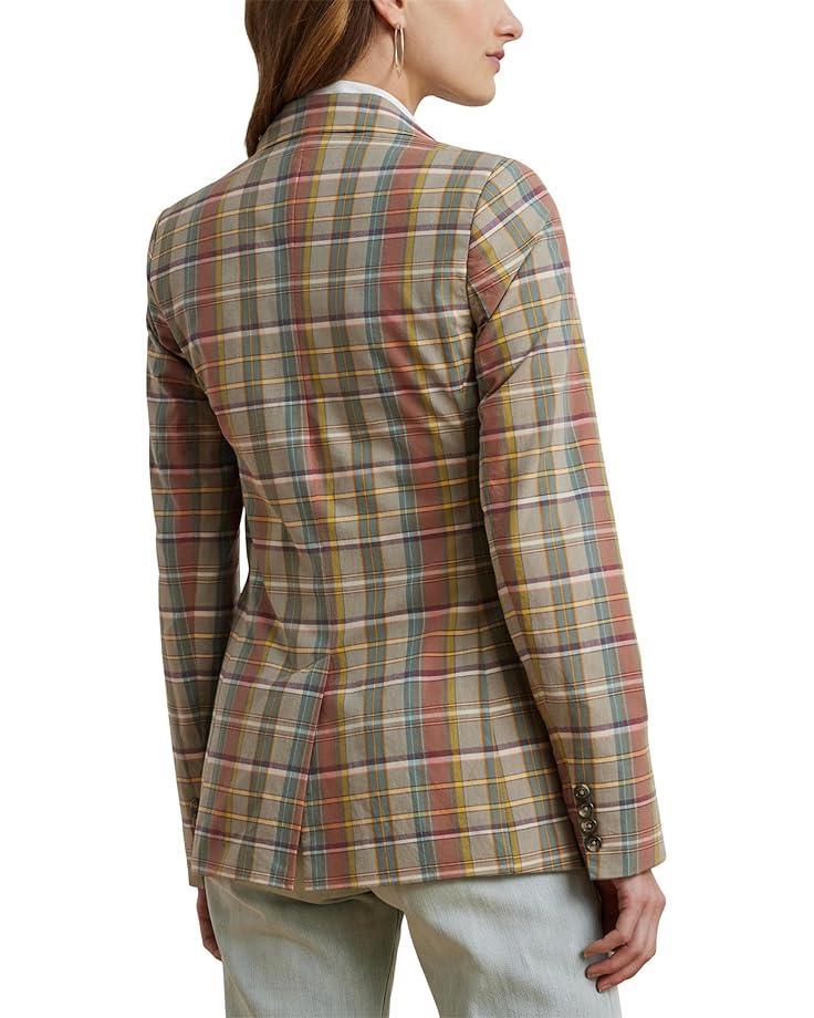 Linen-Blend Twill Blazer Product Image