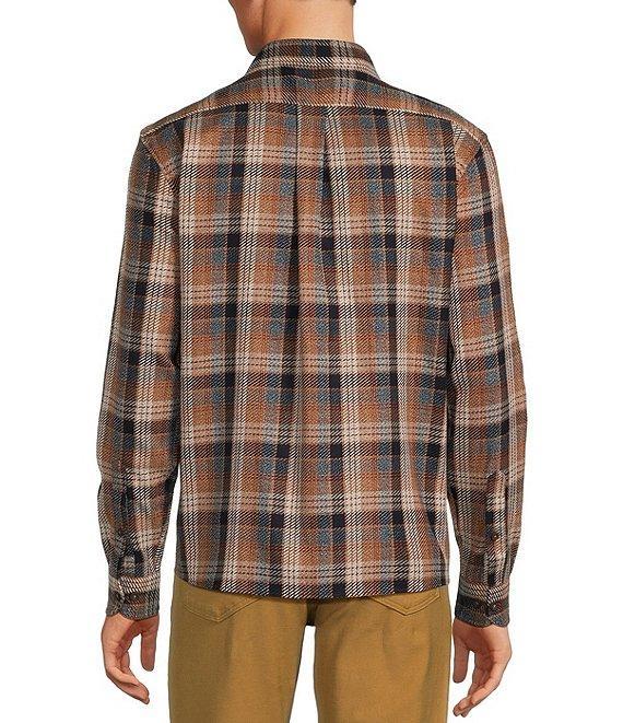 Rowm Long Sleeve 2 Pocket Jaspe Large Plaid Button Down Sport Shirt Product Image