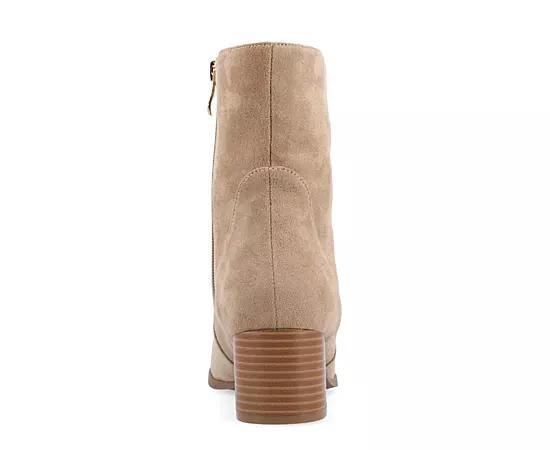 Journee Tru Comfort Foam Hayven Womens Booties Brown Product Image