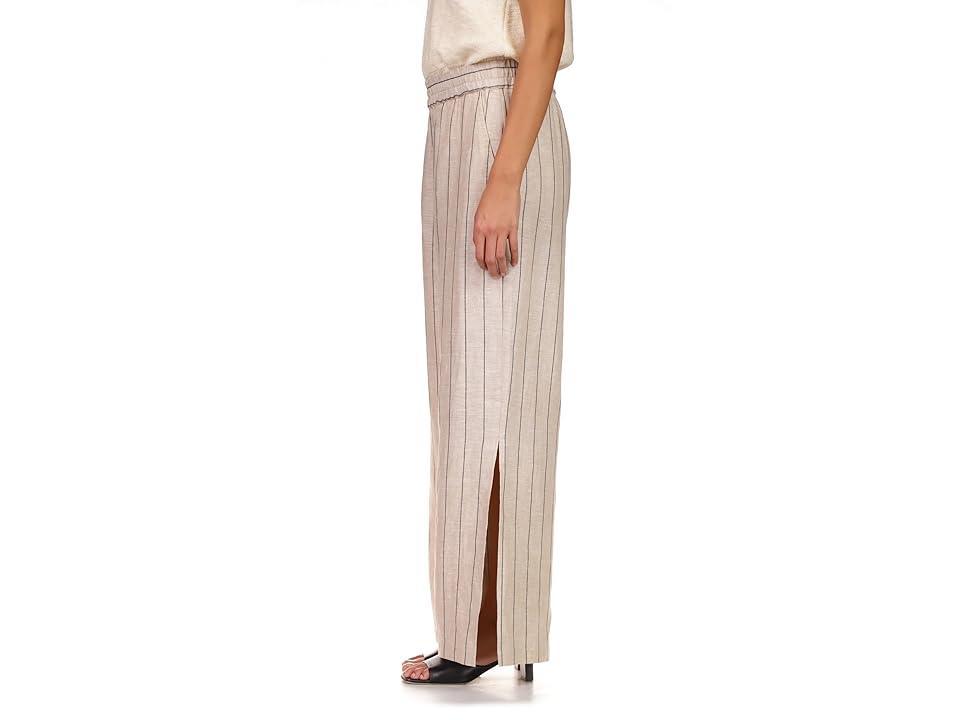 Sanctuary Side Slit Wide Leg (Artisan Stripe) Women's Clothing Product Image