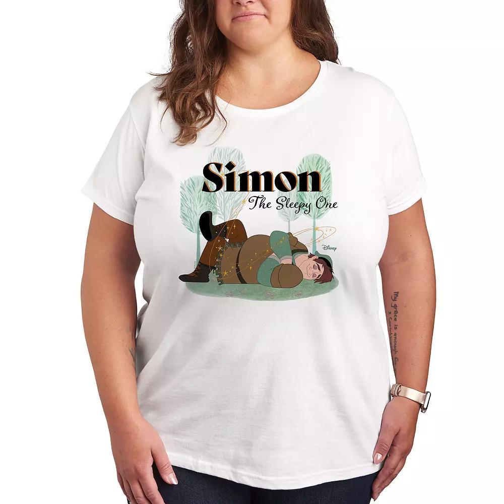 Disneys Wish Simon Plus Sleepy One Graphic Tee, Womens Product Image