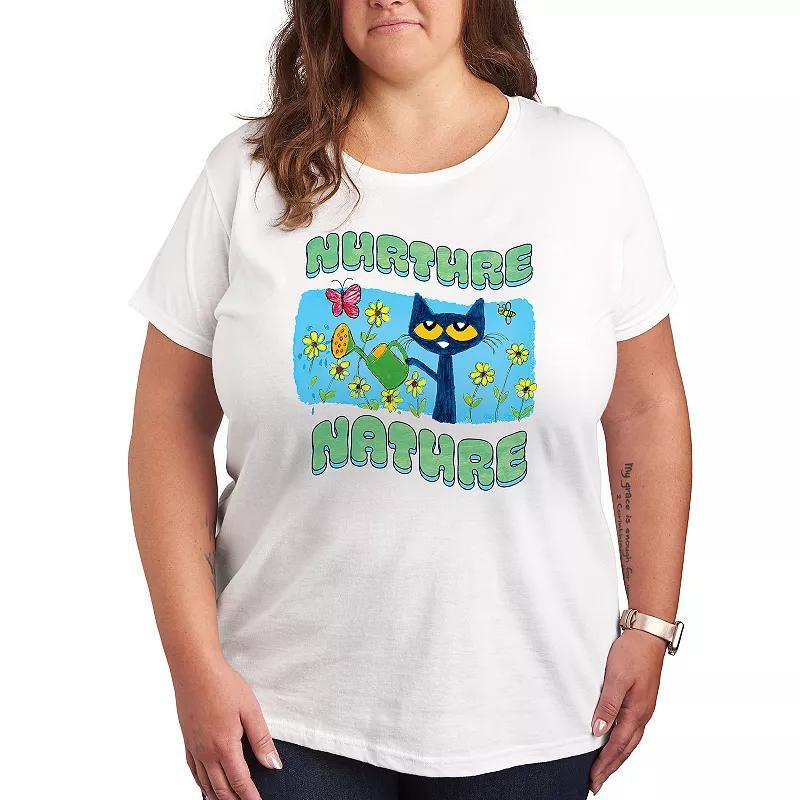 Plus Barbie® Holiday Friends Graphic Tee, Women's, Size: 3XL, Grey Gray Product Image