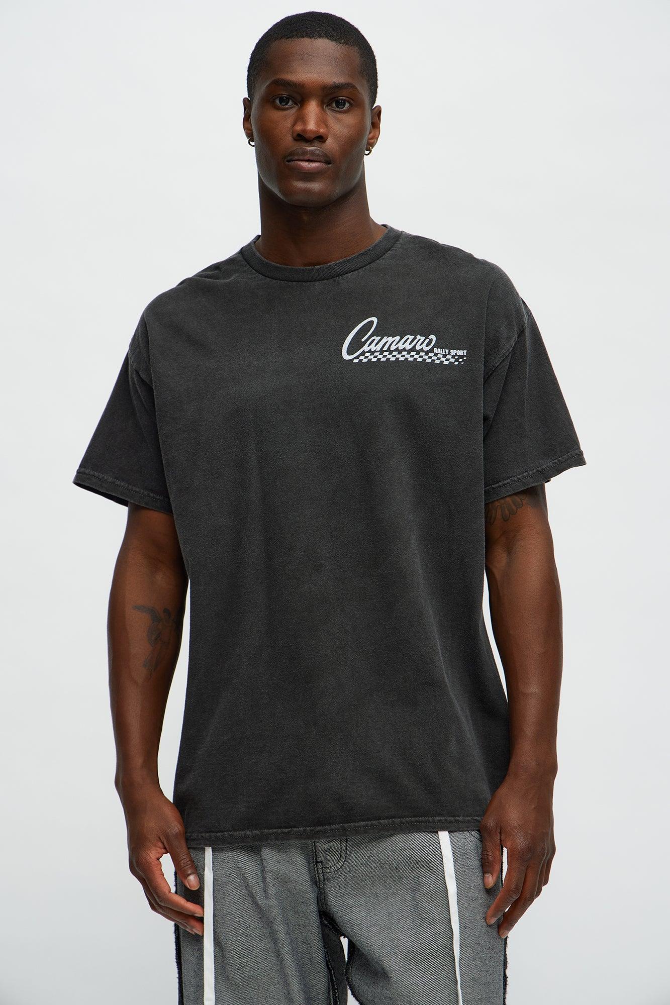 Chevy Camaro Rally Sport Short Sleeve Tee - Black Product Image