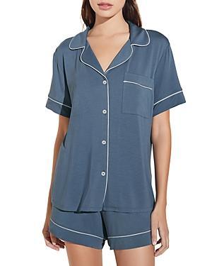 Eberjey Gisele Relaxed Short Sleeve Top & Shorts Product Image