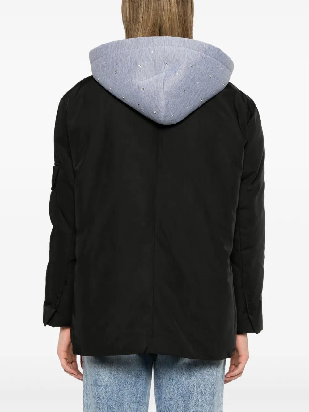 hooded puffer jacket Product Image