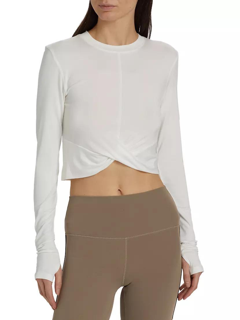 Daisy Jersey Long-Sleeve Top Product Image