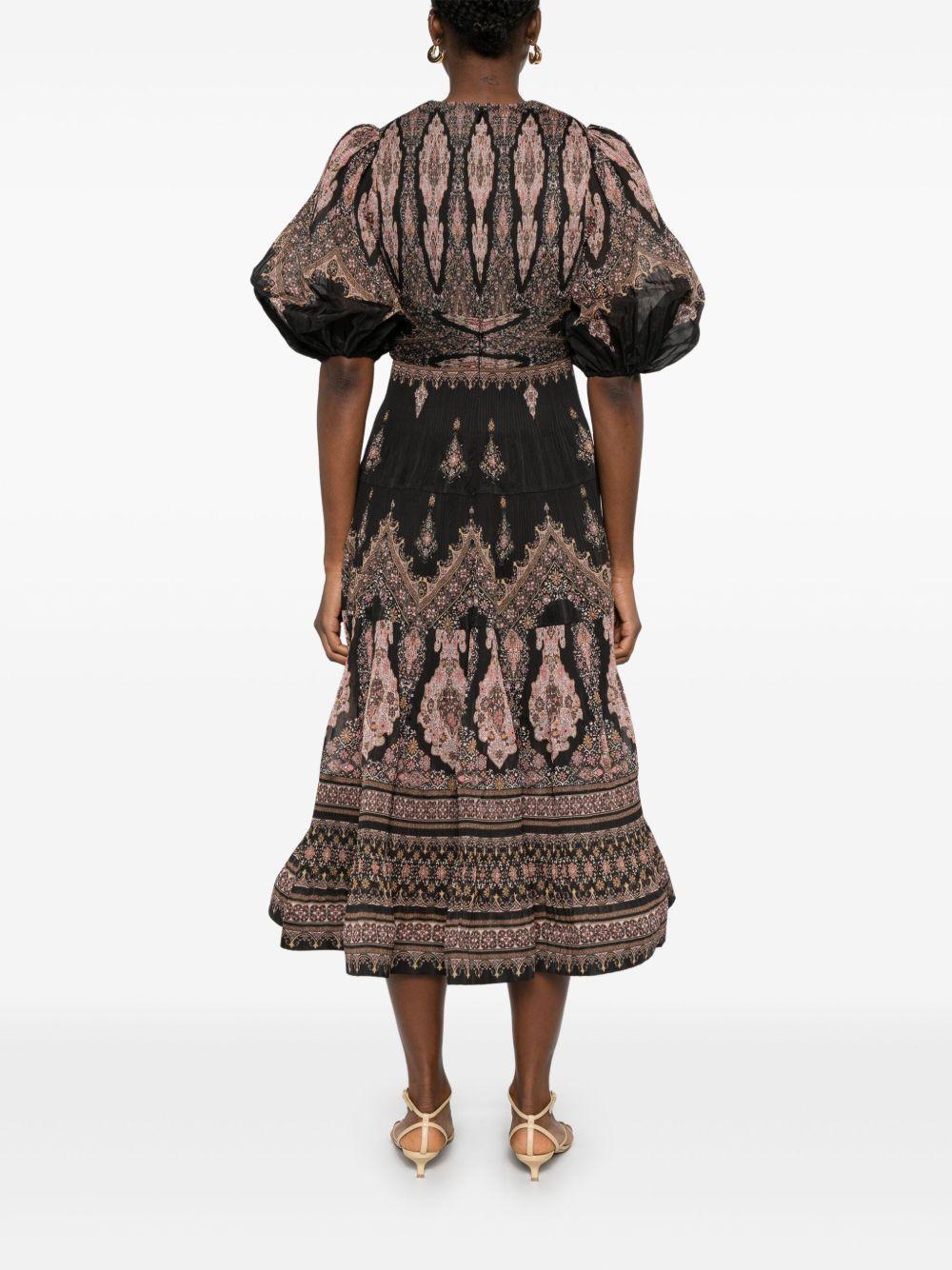 pleated midi dress Product Image
