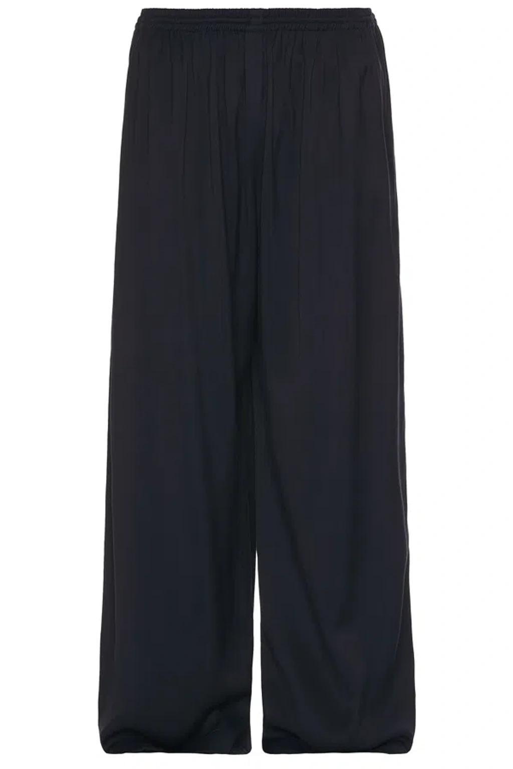 ACNE STUDIOS Palero Mini-herringbone Jacquard Trousers In Navy Product Image
