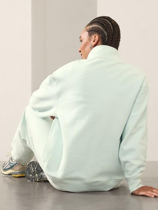 Power of She Forever Fleece 1/4 Zip Sweatshirt Product Image
