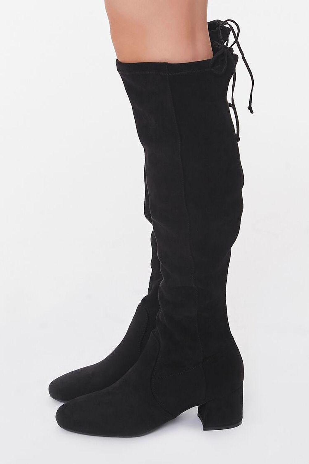 Faux Suede Knee-High Boots | Forever 21 Product Image