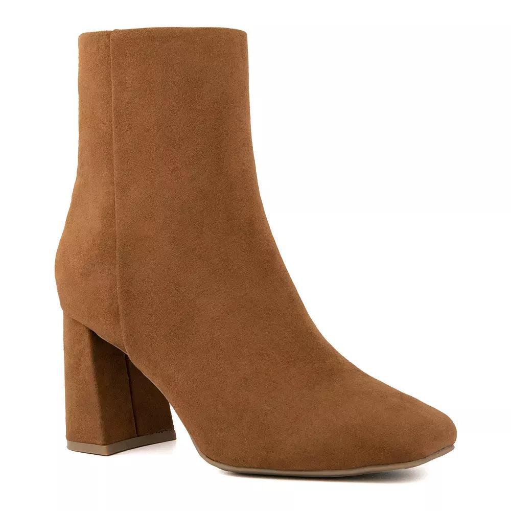 sugar Element Women's Closed Toe Dress Ankle Boots, Size: 7, Red Product Image