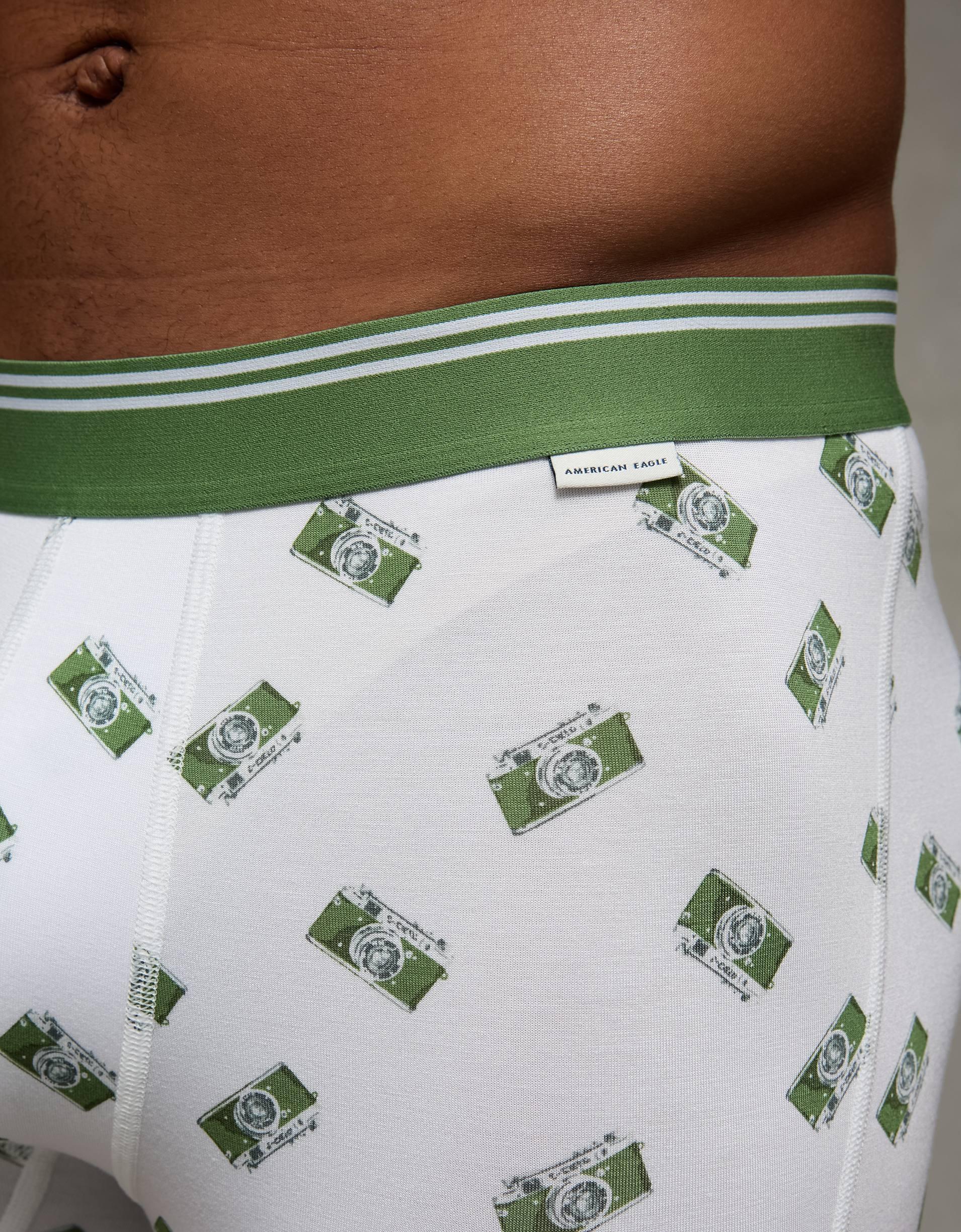 AEO Men's Cameras 4.5" Ultra Soft Boxer Brief Product Image