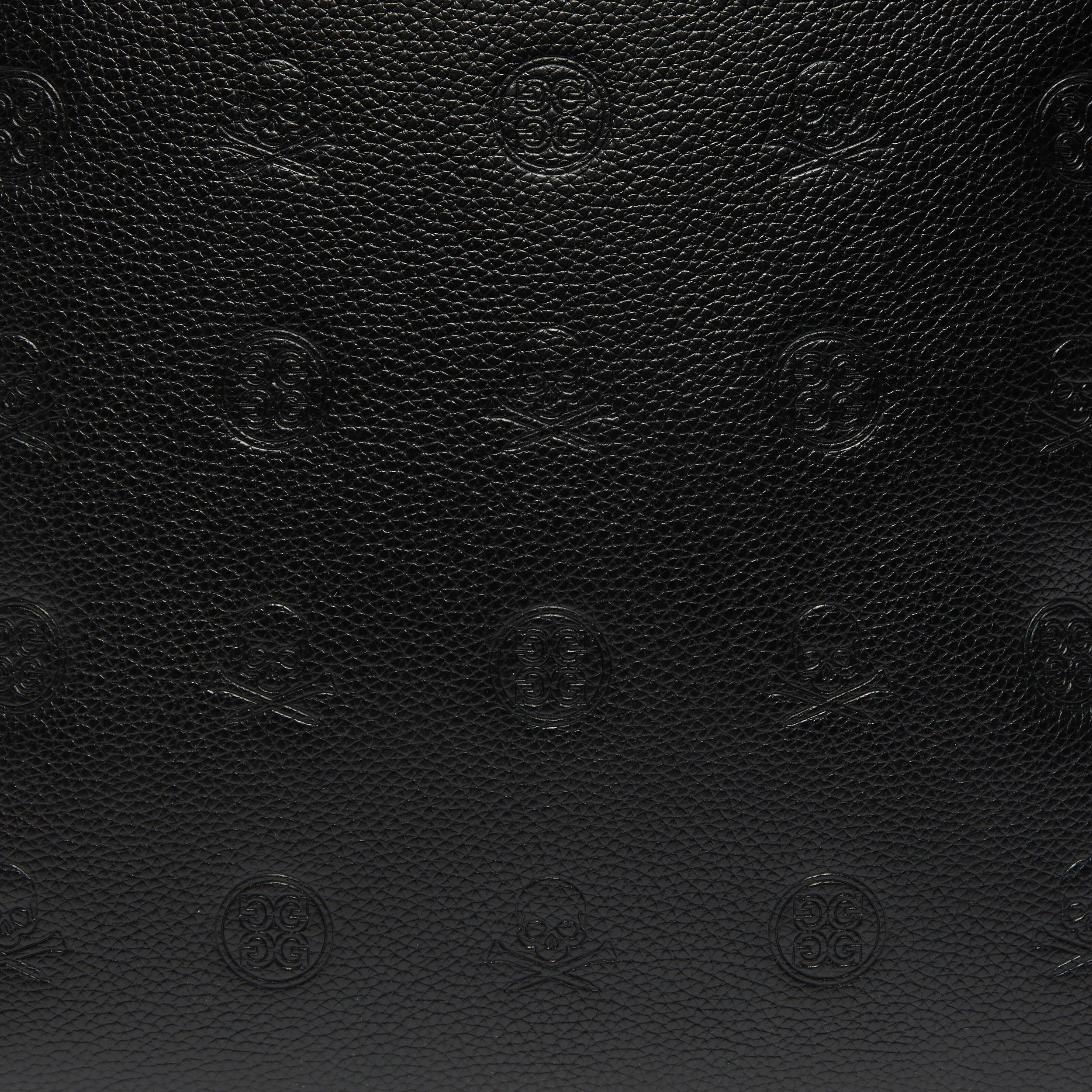 EMBOSSED SKULL & TEES LEATHER BACKPACK Product Image