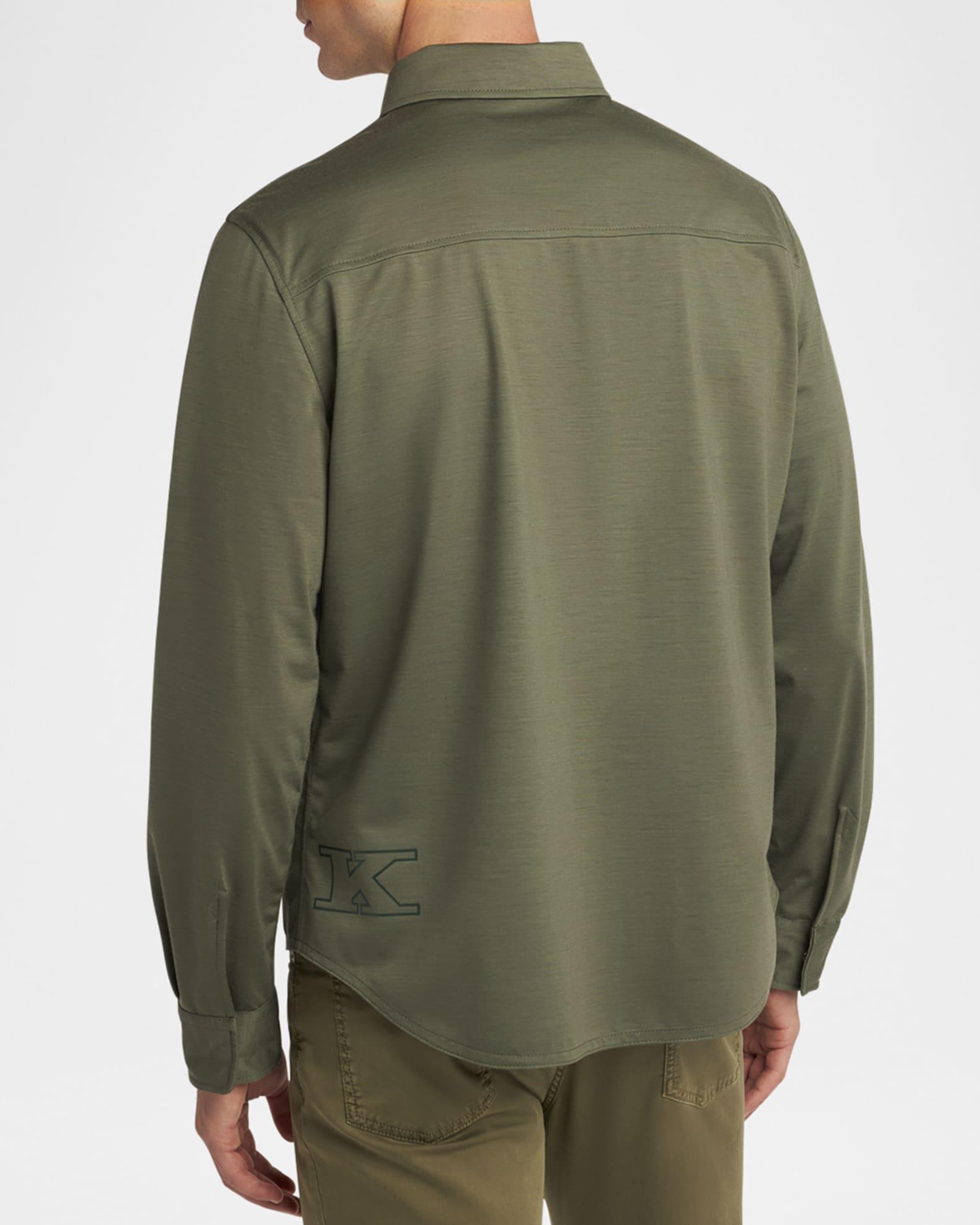 Mens Full-Zip Blouson Jacket Product Image