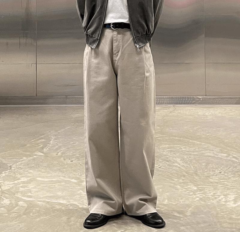 RT No. 12513 KHAKI STRAIGHT JEANS Product Image