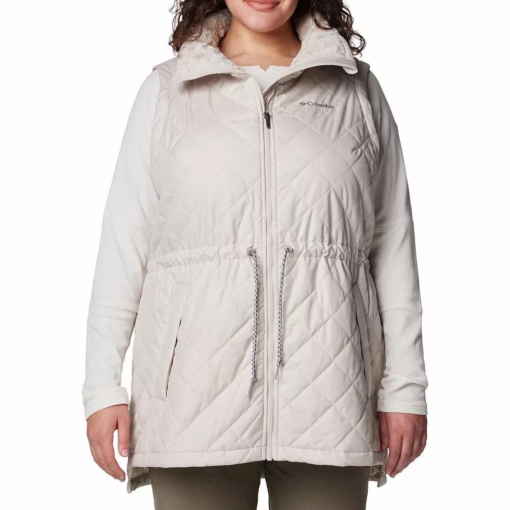 Plus Size Columbia Copper Crest II Mid Vest, Women's, Size: 3XL, Dark Grey Product Image