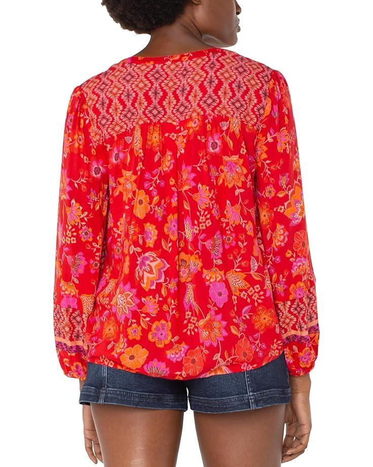 Shirred Yoke Blouse Product Image