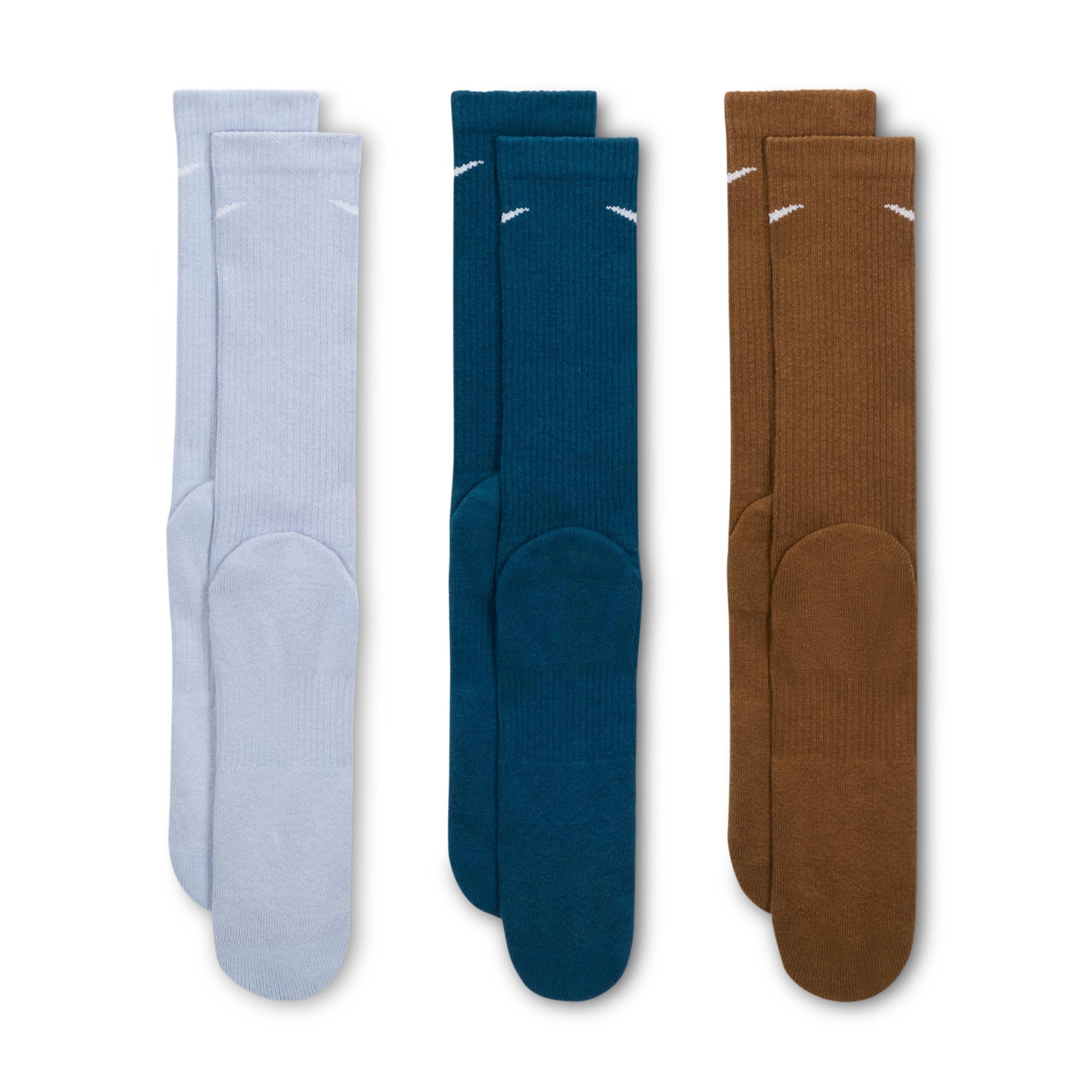 Nike Everyday Plus Cushioned Training Crew Socks (3 Pairs) Product Image