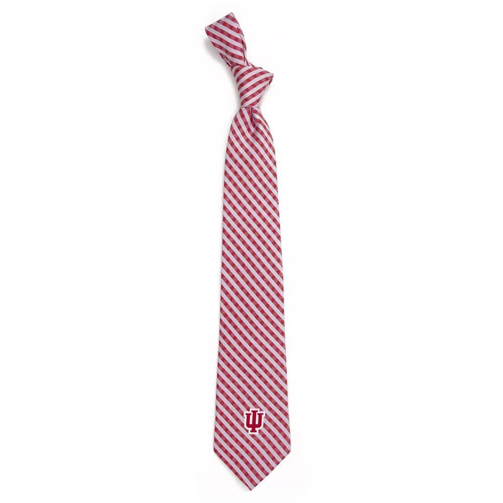 Men's Indiana Hoosiers Gingham Tie, Team Product Image