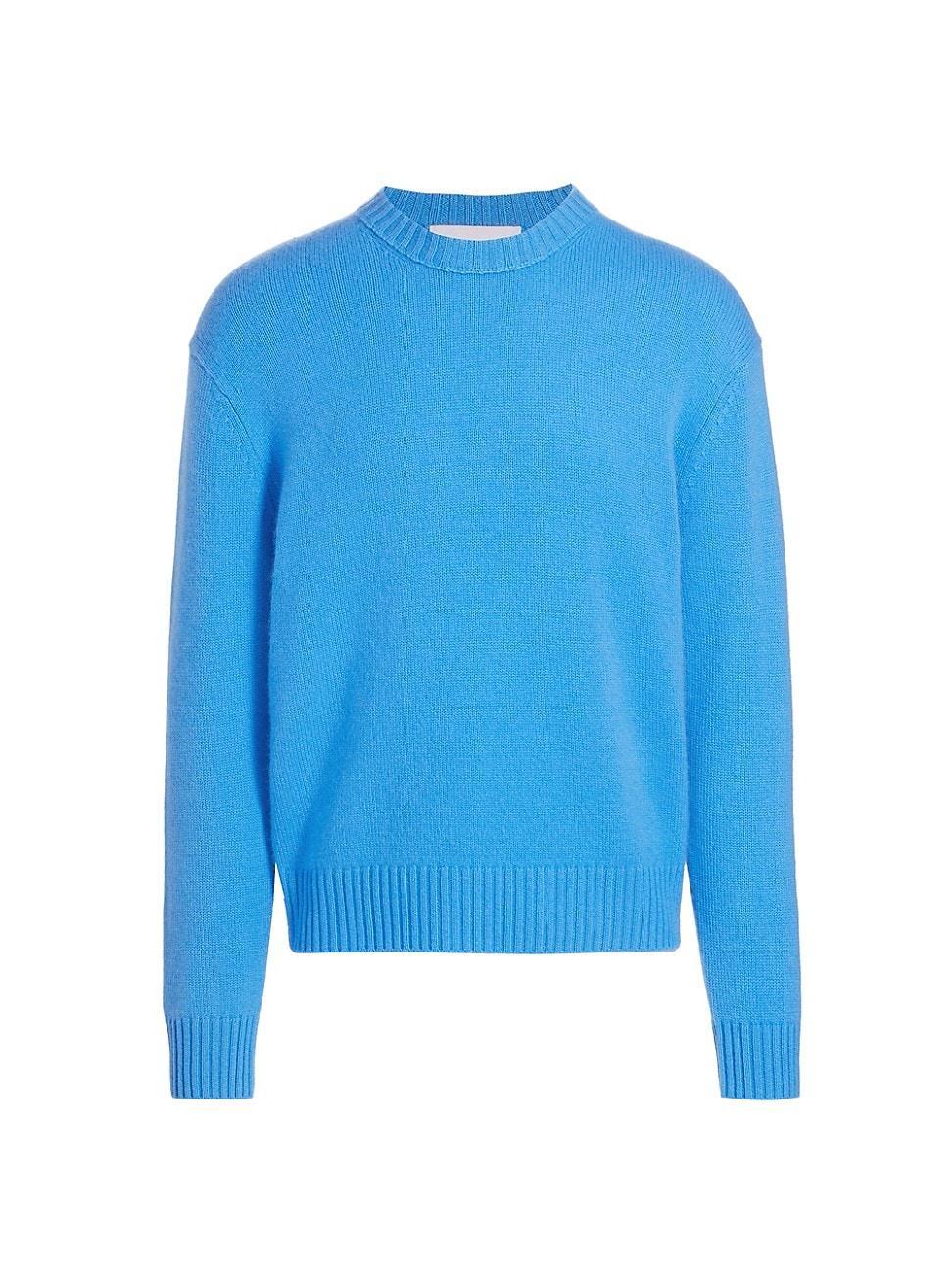 Mens Cashmere Knit Sweater Product Image