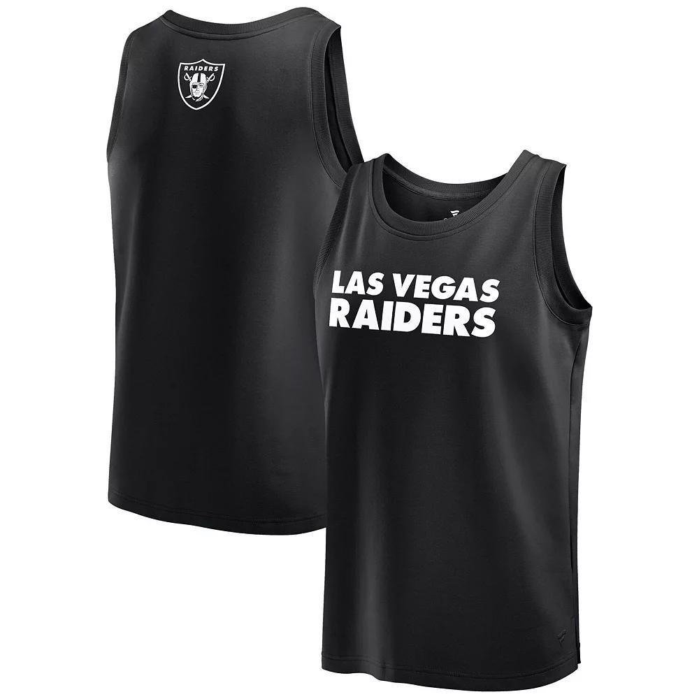 Men's Fanatics Black Las Vegas Raiders Elements Tank Top, Size: Small, Lvr Black Product Image