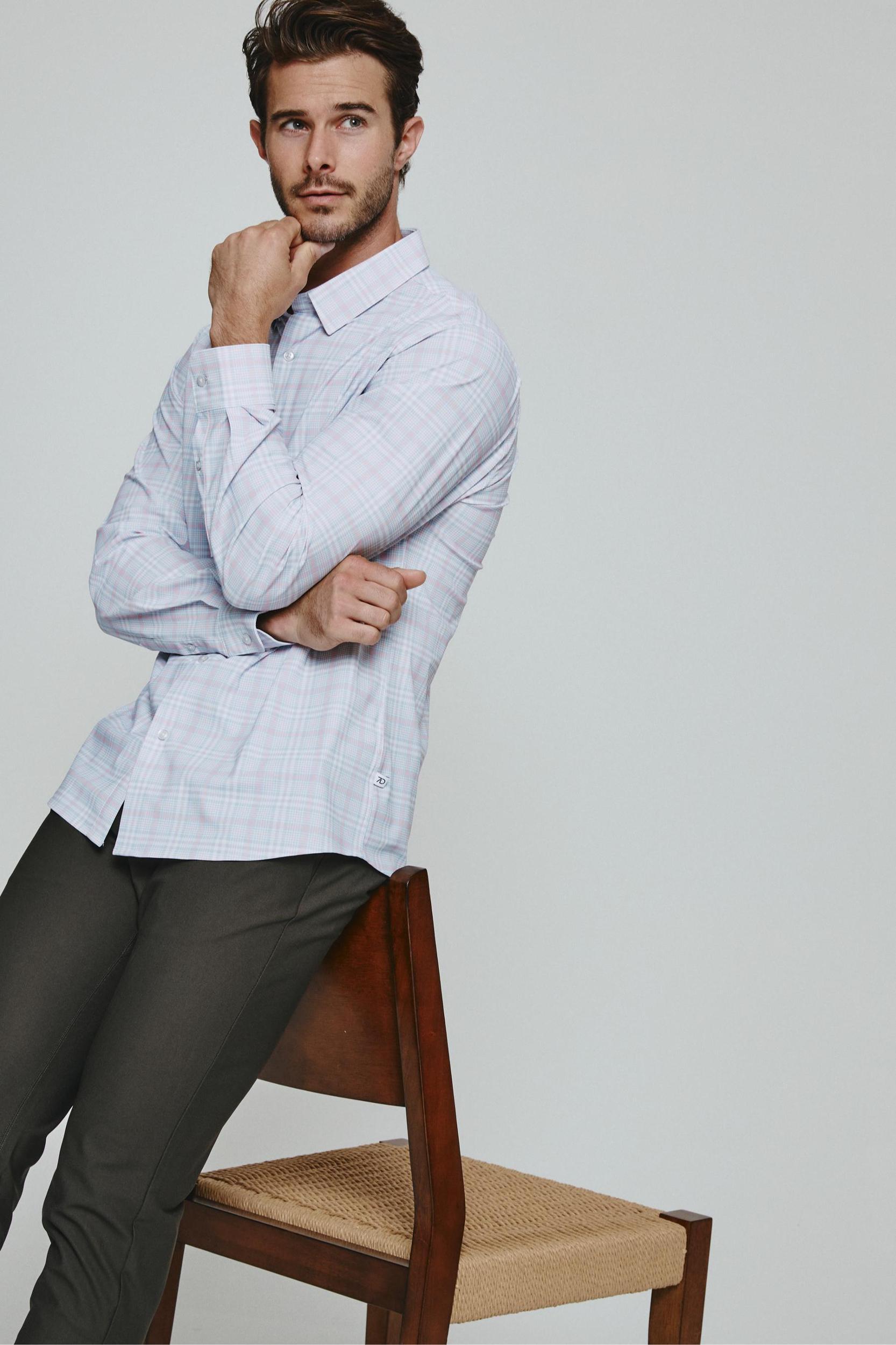 Sainte Long Sleeve Shirt- White Product Image