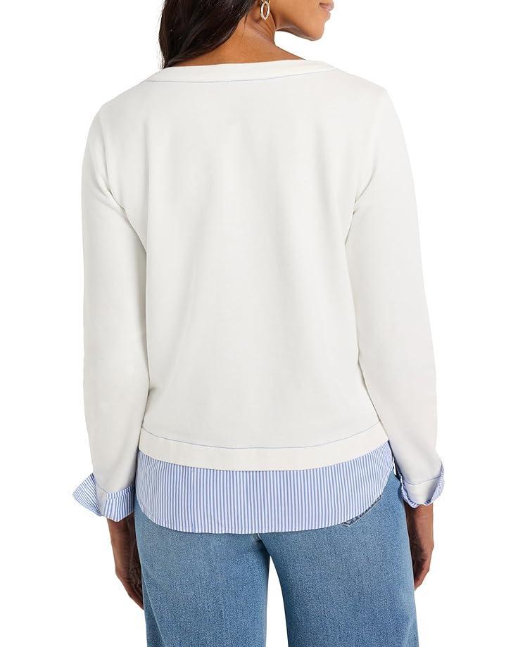 Tonal Mix Knit Jacket Product Image