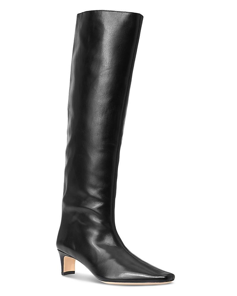 Staud Womens Wally Mid Heel Knee High Boots Product Image
