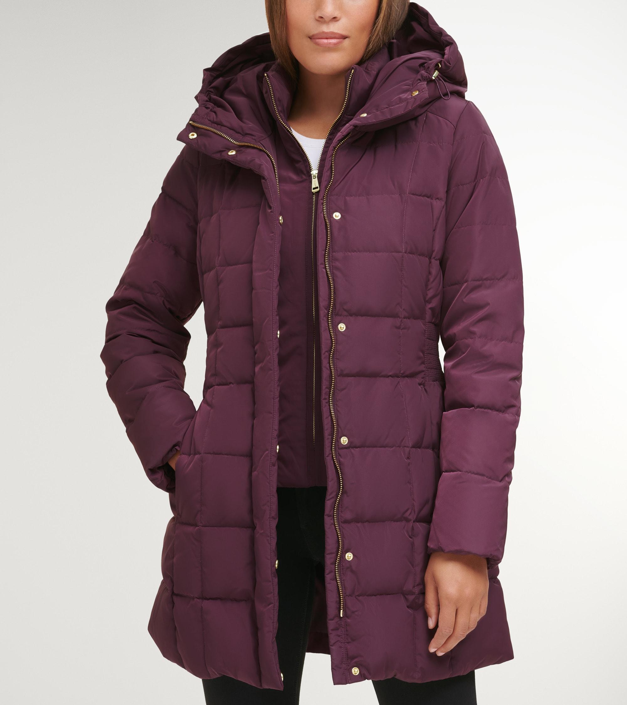 Cole Haan Zip-Front Puffer Coat Product Image