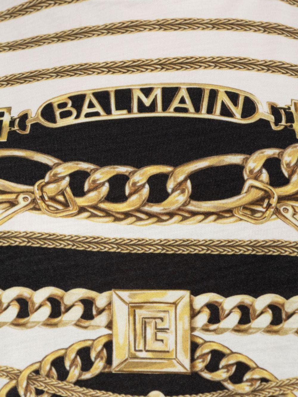 baroque-pattern T-shirt Product Image