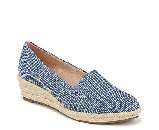LifeStride Kamilla Women's Espadrille Wedges, Size: 11 Wide, Black Product Image