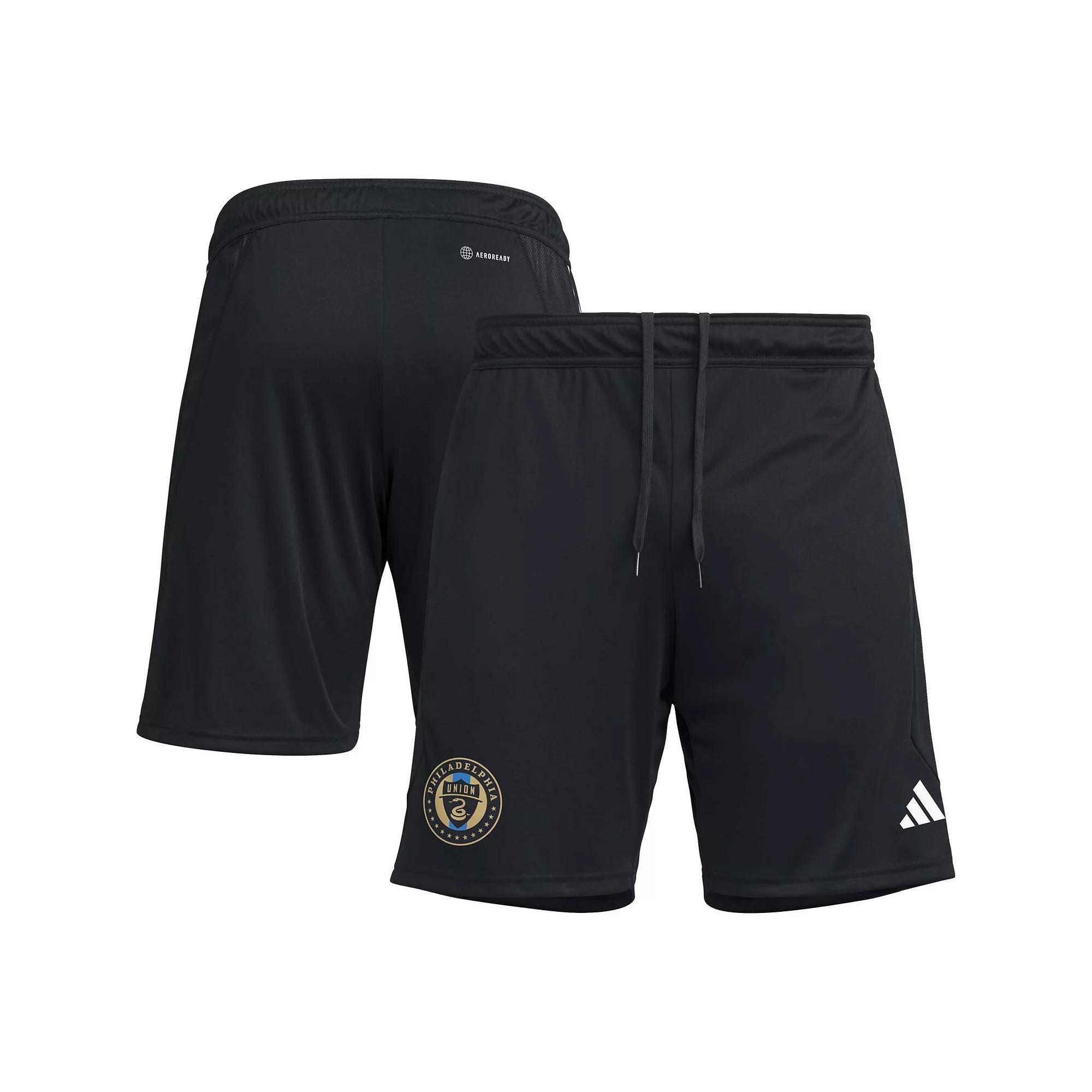 Mens adidas Black Philadelphia Union 2023 On-Field AEROREADY Training Shorts Product Image