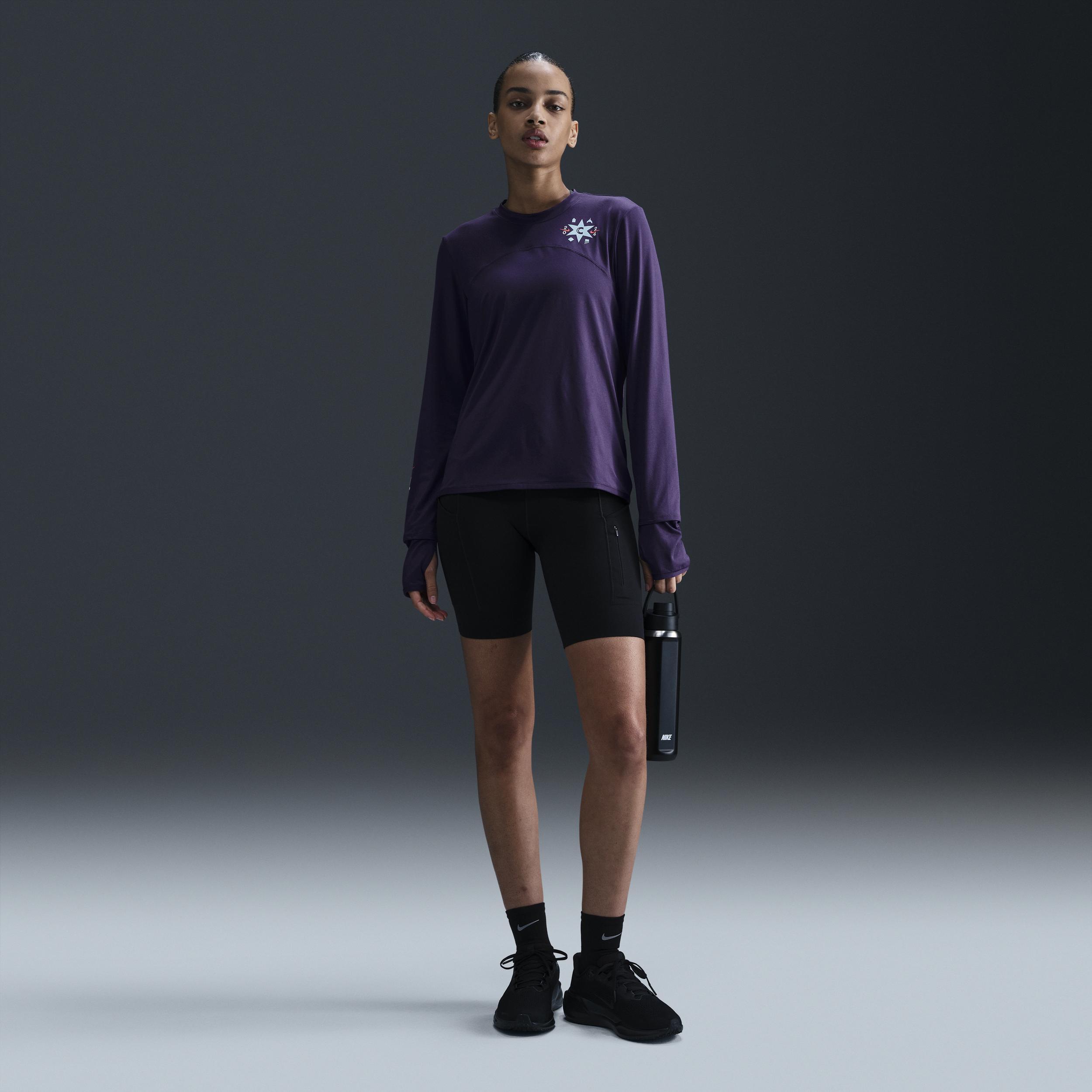 Nike Swift Element Women's Dri-FIT Crew-Neck Running Top Product Image