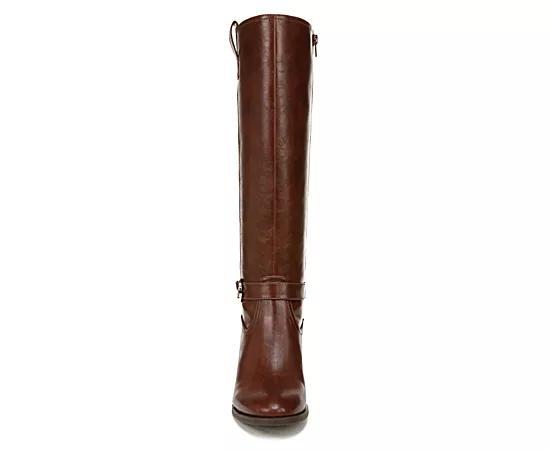 LifeStride Legend Women's Tall Heeled Riding Boots in Regular and Wide Calf, Size: 8.5, Brown Product Image