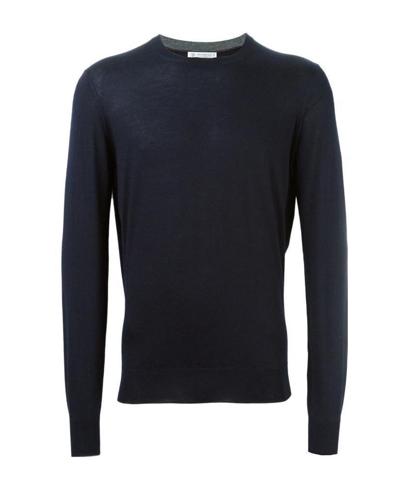 BRUNELLO CUCINELLI Classic Sweater In Black Product Image