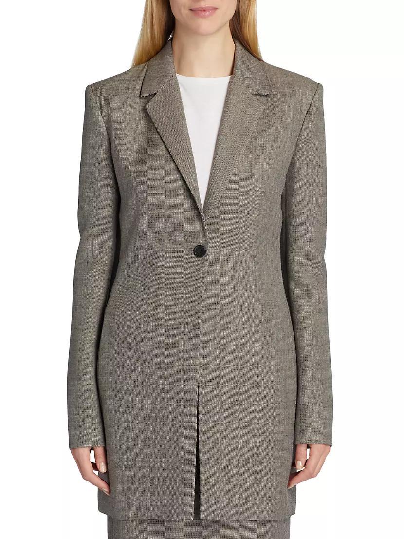 Enny Wool Longline Jacket Product Image