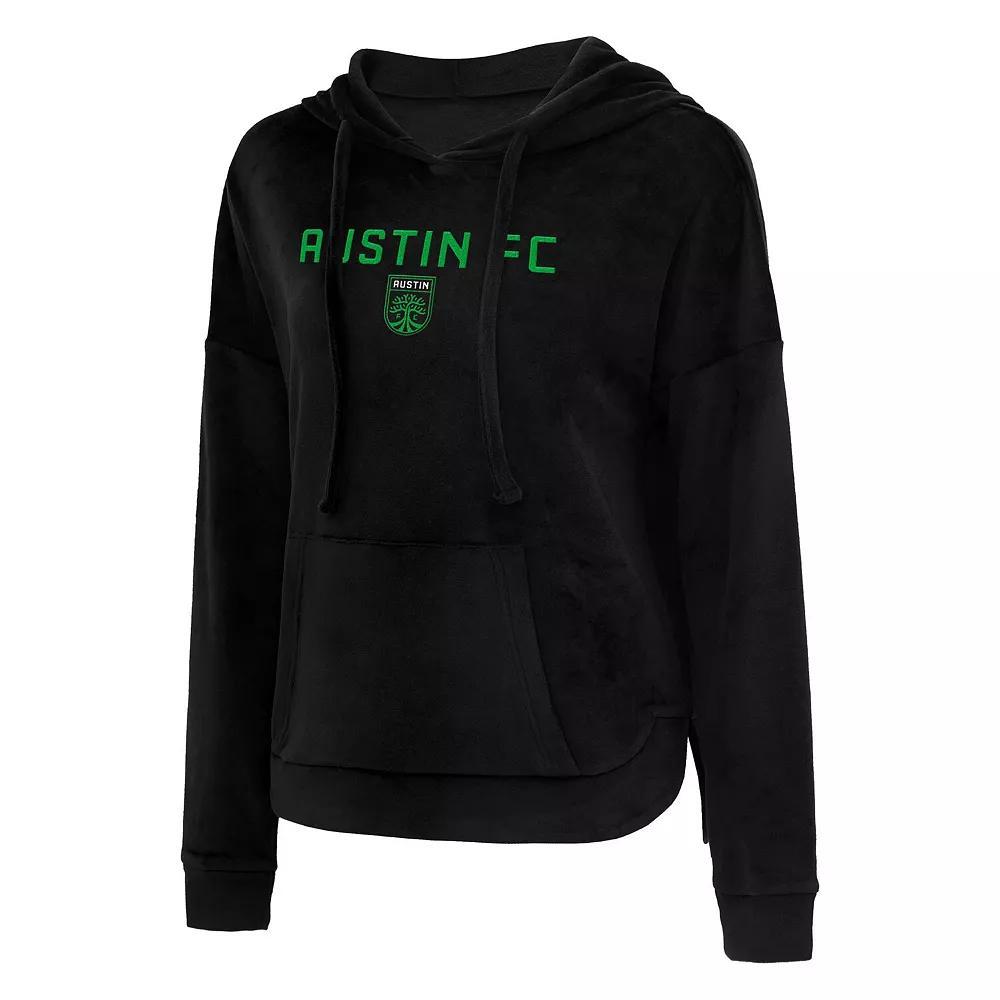 Women's Concepts Sport Black Austin FC Intermission Pullover Hoodie, Size: Large, Afc Black Product Image