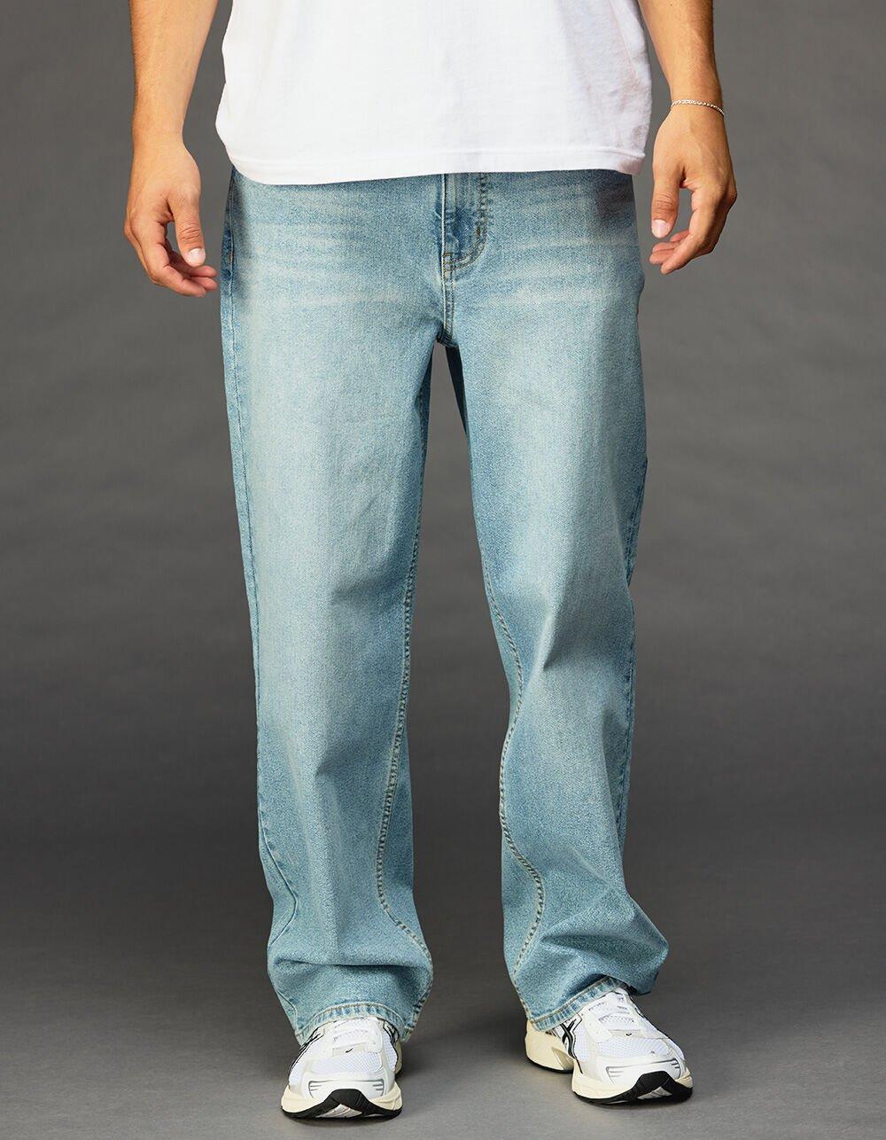 RSQ Mens Loose Fit Jeans - Dark Wash Product Image
