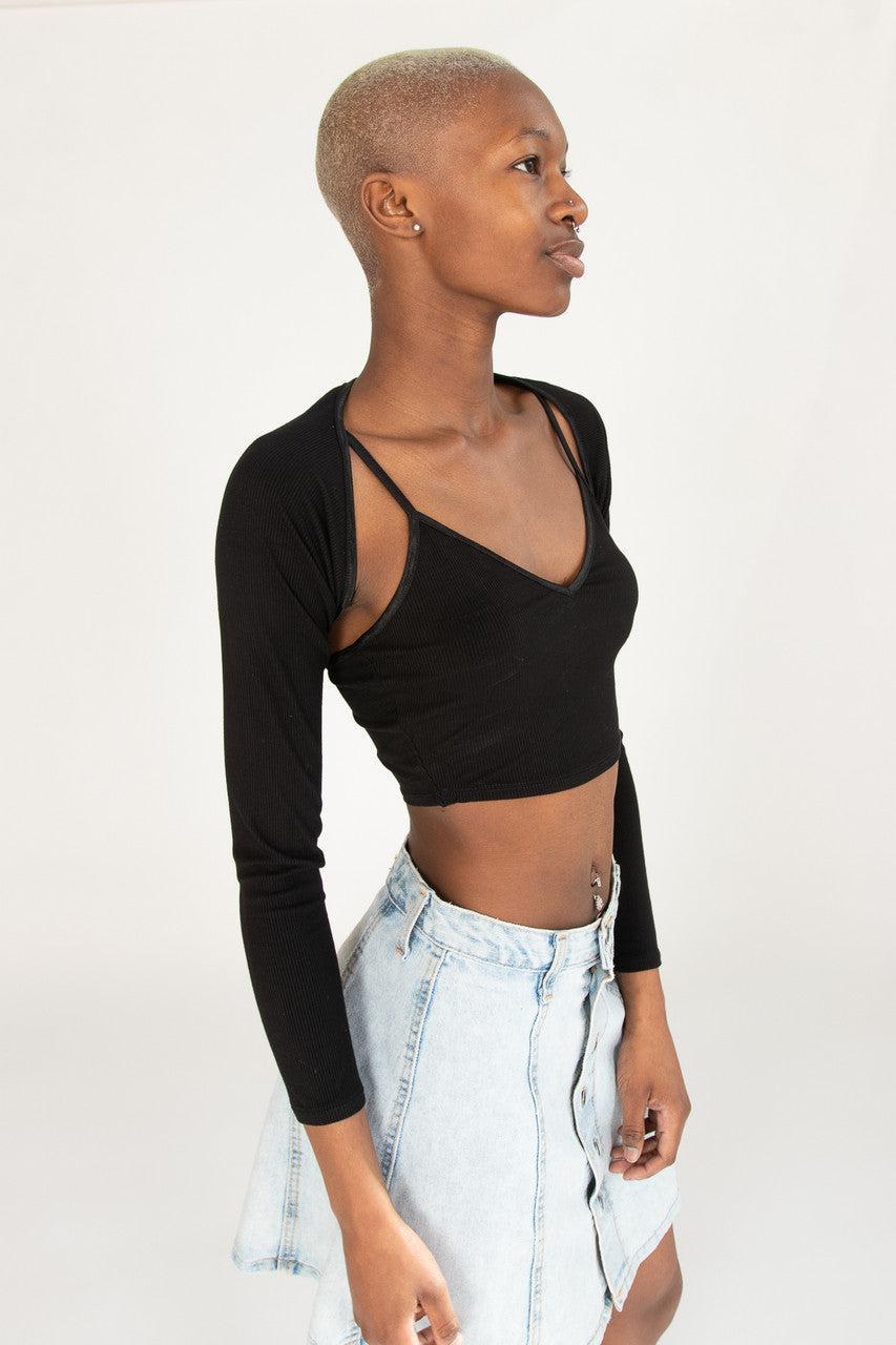 Ribbed Shrug Product Image