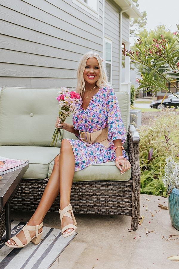 Cover Me In Florals Dress Product Image