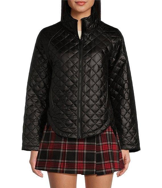Copper Key Quilted Puffer Jacket Product Image