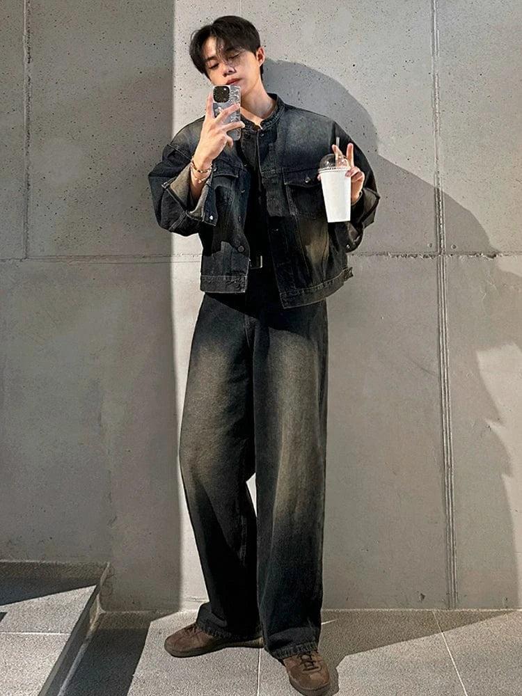 RT No. 19516 WASHED DENIM JK & JEANS Product Image